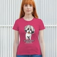thumbnail image 3 of Tee Hunt Life is Better with My Shih Tzu T-Shirt Dog Lover Toy Dog Women's T-Shirt Tee, Pink, X-Large, 3 of 5