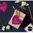 thumbnail image 6 of Inkdotpot Thank You Bridal Shower-Baby Shower-Retirement-Wedding-Birthday Bottle Tag Real Silver Foil Favor Hang Tags Pack Of 100, 6 of 8