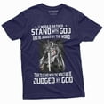 thumbnail image 4 of Men'S God Jesus T-Shirt Stand By God Tee Shirt |Jesus Christmas Tee-Shirt (Small Military Green), 4 of 6