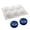 White, variant on 6-Cavity Realistic Blueberry Mousse Mold, 3D Raspberry Silicone Baking Pan for Chocolate, Jelly & Ice Cream, Non-Stick Food-Grade Dessert Mold for French Patisserie & Home Baking - White