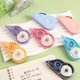 thumbnail image 4 of 10Pcs 8mx5mm White Out Correction Tape Quick Dry Refillable Total 80m for Writing Card Making Scrapbooking Taking Note Transparent style, 4 of 4
