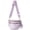 Purple, variant on Spacious Checkered Nylon Crossbody Bag Bum Bag Checkered Handbags Wallets for Women