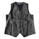 thumbnail image 4 of pstuiky Camiseta sin mangas para hombre, Top casual de moda con múltiples bolsillos y cuello en V sin mangas de color sólido para hombre Chaleco de hombre m, 4 of 4