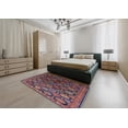 thumbnail image 4 of Ahgly Company Indoor Rectangle Mid-Century Modern Gray Oriental Area Rugs, 2' x 5', 4 of 6