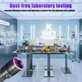 thumbnail image 6 of DERCLIVEUV Flashlight 365nm Black Light ,60W Black Light Flashlight Rechargeable for Resin Curing, Rocks Searching, Scorpion & Pet Urine Finding, 6 of 9