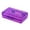 Purple, variant on Homework Test Supplies Pencil Pouch for 3 Ring Binder Clear Pencil Pouch with Mesh Zipper,Multi-Color Clear Pencil Case,Cosmetic Bag Cute Pencil Case(Beige)
