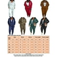 thumbnail image 2 of Capreze Women's Athletic Outfit Sets, Long Sleeve Hooded Jogger Tracksuit, 2-Piece Set, Sizes L-4XL, 2 of 2