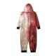 thumbnail image 3 of Family Halloween Pjs Matching Sets Halloween Print Long Sleeve Zippered One Piece Pajama Hooded Jumpsuit Winter Halloween Pjs Family Set, 3 of 3