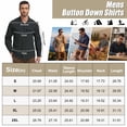 thumbnail image 3 of liyiyiyia Mens Sun Protection Work Shirts Lightweight Long Sleeve Travel Fishing Hiking Shirt for Men Button Down Casual Tops, 3 of 8