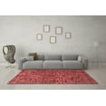 thumbnail image 3 of Ahgly Company Indoor Rectangle Abstract Red Modern Area Rugs, 2' x 5', 3 of 4