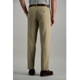 thumbnail image 3 of Haggar Men's Cool 18® Pro Solid Flat Front Pant Straight Fit HC00285, 3 of 8