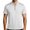 White, variant on Men Half Zip Polo Shirts Short Sleeve Summer Tops Casual Solid Tees Breathable Stripe Blouses Fashion Office Polos Golf Weekend Outdoor