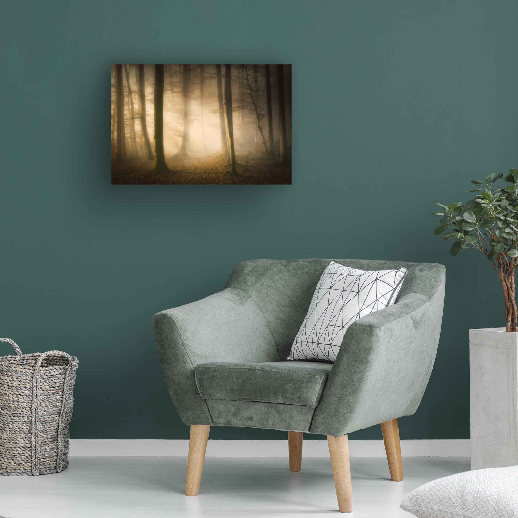 Canvas Wall Art - Norbert Maier 'November Whispers' Wall Art for Living Room, Bedroom, or Office Décor by Trademark Fine Art - 19 x 12 Inches