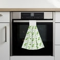 thumbnail image 6 of Zufioo Kitchen Utensiles Cooking Pots Print Coral Fleece Velcro Hand Towel, Hangable Absorbent Hand Towel, Suitable for Kitchen, Bathroom Household Items, 6 of 7