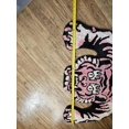 thumbnail image 4 of 5ft Pink Tibetan Tiger Area Rug pet Bed Tufted High Pile XLarge Indoor Machine Washable Carpet Nonslip TPR Backing - Bedroom, Bathroom, Living & Dining Room, 4 of 4