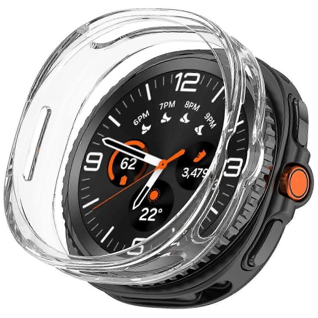 Half Coverage Hollow TPU Watch Protective Case For Samsung Galaxy Watch 8 Classic / Ultra 2_c*