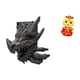 thumbnail image 1 of Figura de serpiente para mesa, sujetalibros, estantes, estatua, sujetalibros decorativo para libros pesados, adorno artesanal de resina, adecuado para, 1 of 8