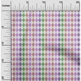 thumbnail image 2 of oneOone Cotton Silk Purple Fabric Geometric Sewing Fabric By The Yard Printed Diy Clothing Sewing Supplies 42 Inch Wide, 2 of 4