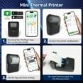 thumbnail image 4 of PeriPage PB20 Label Printer, Bluetooth & Wireless, Suitable for Students and Office, 4 of 7