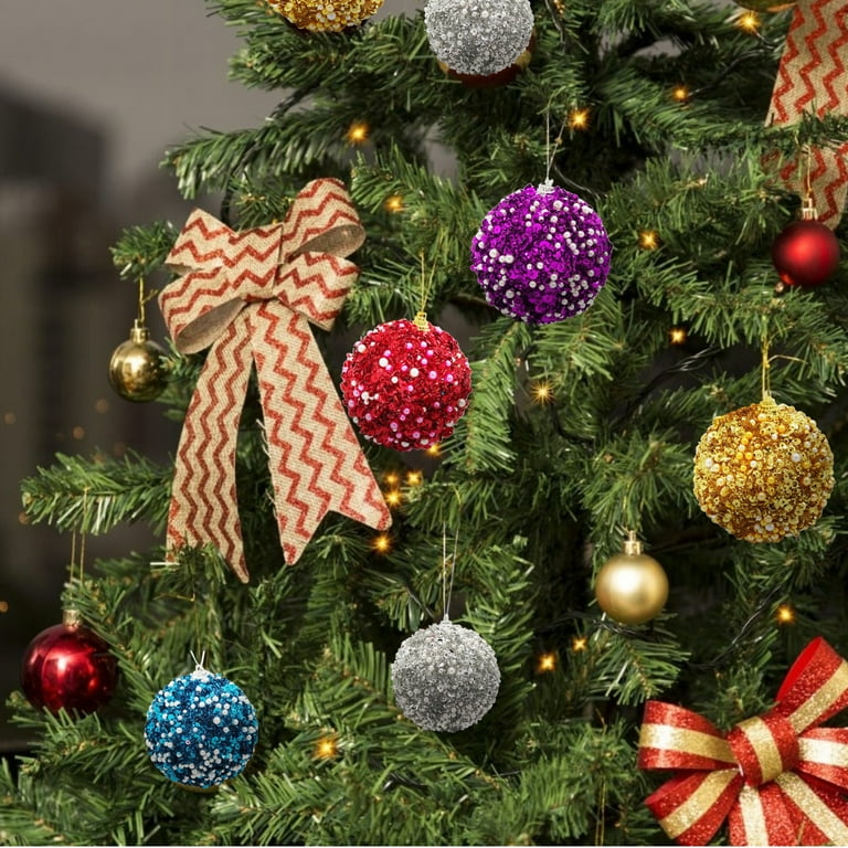 Pearl colored christmas sale ornaments