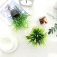thumbnail image 4 of 2Pcs/3Pcs/4Pcs Fake Plants Potted Small Artificial Plants Indoor Faux Plants in White Pot Greenery for Home Office Bedroom Desk Bathroom Shelf Farmhouse Decoration, 4 of 7