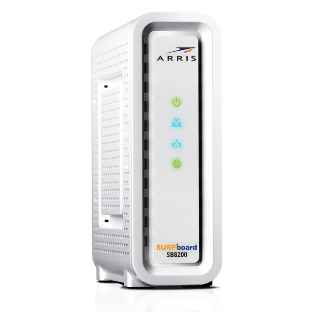 ARRIS (SB8200-RB) - Modem Câble - DOCSIS Rapide 3.1 32x8 Gigabit Modem Câble, Approuvé pour Comcast Xfinity, Cox, Charter Spectrum, et Plus / Vitesse Internet Maximale 1 Gbps, 4 O
