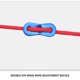 thumbnail image 2 of Reflective 4 Outdoor Rope 4M Windbreak Rope Carpa Accesorios ( ) rojo, 2 of 5