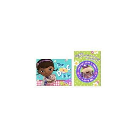  Doc  McStuffins  Invitation Thank You 16 Party  