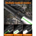 thumbnail image 4 of Linterna TOUGHSOUL Mlok con láser verde 1250 lúmenes 240 m, 4 of 8