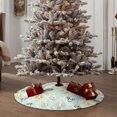 thumbnail image 4 of Fotbe Different Breeds of Dogs Pattern Christmas Tree Skirt, Tree Skirts Plush Christmas Decorations, Christmas Tree Skirts Xmas Decorations Holiday Party Decor-36", 4 of 6