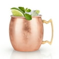 thumbnail image 6 of True Stainless Steel Moscow Mule Copper Mug for Cocktail Drinks, Party 16oz, 6 of 6