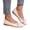 Beige, variant on YOUYEDIAN Flat Shoes for Women Dress Non Slip Slip on Loafers Spring Summer Business Walking Shoes Comfortable Closed Toe Orthopedic Shoes (White)