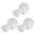 thumbnail image 4 of 3pcs Foam Head Model Wig Heads, Foam Mannequin Head Male Model Heads Manikin Head For Wigs Display, 4 of 9