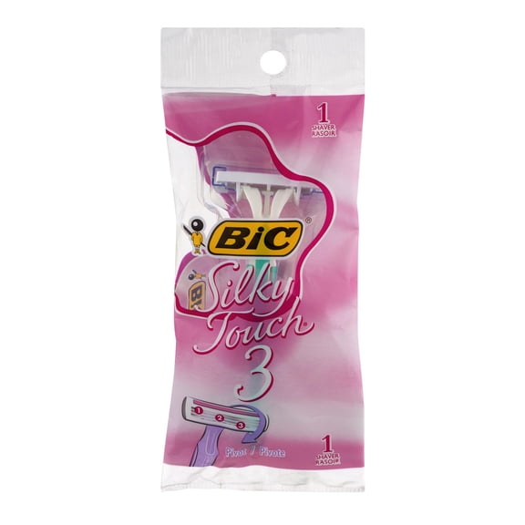 BiC Silky Touch 3 Disposable Razors, 3 Blades