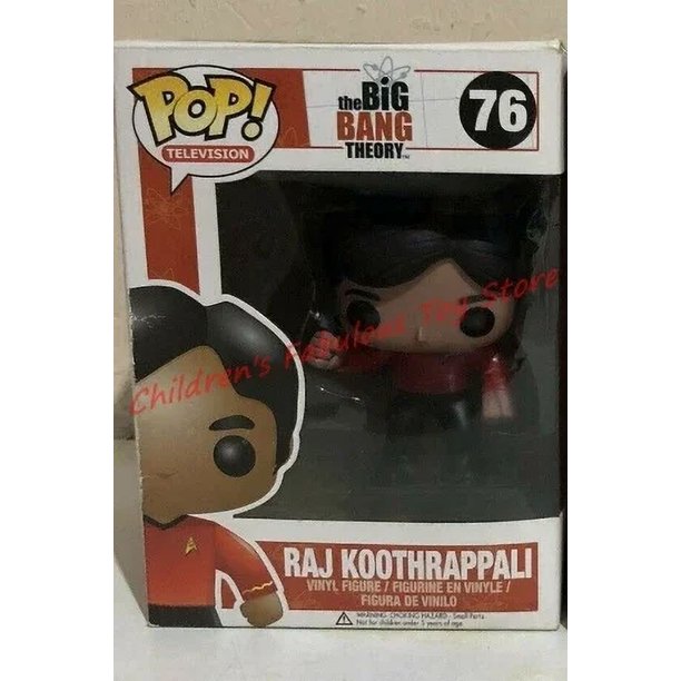 2025 Nuevas figuras de acción Funko Pop de la serie Big Bang Theory n.º 73 de Sheldon, n.º 74 de Leonard, n.º 75 de Howard y n.º 76 de Raj, juguetes para niños, regalos