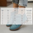 thumbnail image 4 of Puntoco Women's Ruched Ankle Booties, Side Zipper Low Block Heel Boots, Round Toe Slip‑On Pleated Leather Casual Short Boots Blue, 4 of 5
