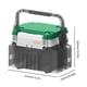 thumbnail image 4 of Caja Almacenamiento Aparejos Pesca Doble Capa Con Asa para Al Aire Libre () Verde, 4 of 9