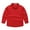 Red, variant on Esaierr Kids Toddler Dress Shirts for Boys Girls Long Sleeve Lapel Shirt with Buttons Spring Fall Solid Color Tops 4-12T