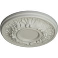 thumbnail image 3 of Ekena Millwork 7 1/2"OD x 1 1/8"P Odessa Ceiling Medallion (Fits Canopies up to 2 1/2"), Hand-Painted Pot of Cream, 3 of 7