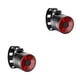thumbnail image 1 of Luz trasera impermeable Greeniant 0.66W 6V para bicicleta de carretera 200lm 3 modos Rojo 2Conjunto, 1 of 6