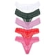 thumbnail image 1 of Calzones Victoria's Secret Lacie Tanga Paquete de 5 de Cintura Baja, 1 of 6