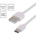 thumbnail image 3 of Long USBC Cable Compatible with Samsung Galaxy S21 is an Upgrade Type-C Charging and Transfer Cable. 5Ft/ 1.5M, 3 of 4