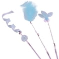 thumbnail image 1 of 3PCS Kitten Wand Toy Interactive Fake Feather Cat Toy Cat Teaser Toys, 1 of 10