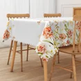 thumbnail image 3 of Nanqianyi Spring Floral Tablecloth,Waterproof Reusable Rectangle Table Cover for Kitchen Dining Party,52"x70", 3 of 6