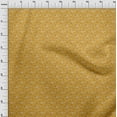 thumbnail image 4 of oneOone Rayon Yellow Fabric Floral Diy Clothing Quilting Fabric Print Fabric By Yard 56 Inch Wide, 4 of 4