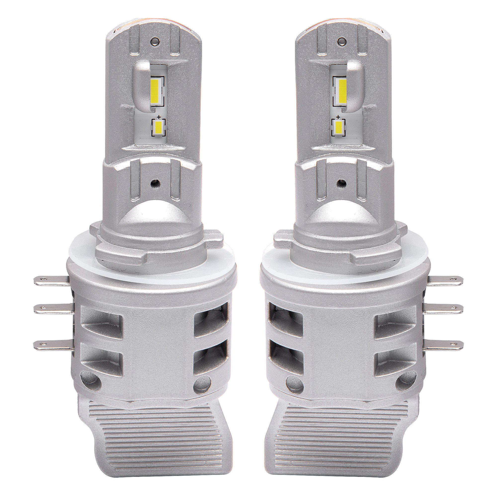Xtremevision H15 LED Headlight Bulb - 5000 Lumens High & Low Beam - Anti-Interference & Non-Polarized H15 Bulb