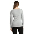 thumbnail image 2 of Jockey Women's Organic Cotton Stretch Long Sleeve Top, 2 of 4