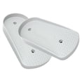 thumbnail image 4 of 2 piezas de pedales para escalador de escaleras, suministros para máquina de escalada, placa para pies para entrenamiento, gimnasio, deportes en casa Gris, 4 of 8