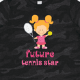 thumbnail image 4 of Inktastic Future Tennis Star Girl Girls Toddler T-Shirt, 4 of 5