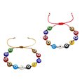 thumbnail image 4 of 2pcs String Evil Eye Bracelets Beaded Bracelets Adjustable Bracelets for Couples, 4 of 8